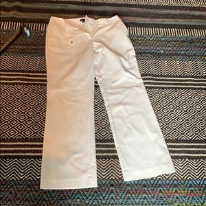 Ivory Tommy Hilfiger wide leg pant